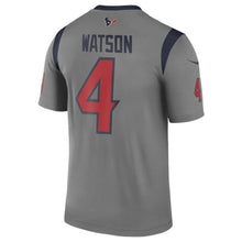 Load image into Gallery viewer, Deshaun Watson Houston Texans Nike Inverted Legend Jersey - Gray