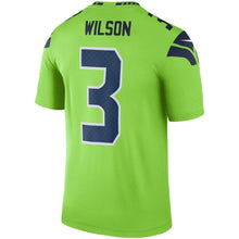 Load image into Gallery viewer, Russell Wilson Seattle Seahawks Nike Color Rush Legend Jersey - Neon Green