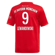 Load image into Gallery viewer, Robert Lewandowski Bayern Munich Home Soccer Jersey 2019-20 Jersey – Red