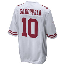 Load image into Gallery viewer, Jimmy Garoppolo San Francisco 49ers Nike Game Jersey - White