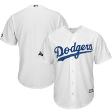 Load image into Gallery viewer, Los Angeles Dodgers Majestic 2019 Postseason Home Official Cool Base Team Jersey - White