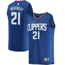 Load image into Gallery viewer, Patrick Beverley LA Clippers Fanatics Branded Fast Break Replica Jersey Blue - Icon Edition