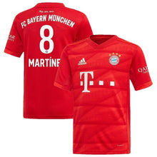 Load image into Gallery viewer, Javi Martínez Bayern Munich Home Soccer Jersey 2019-20 Jersey – Red