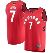 Load image into Gallery viewer, Kyle Lowry Toronto Raptors 2019 NBA Finals Bound Fast Break Player Jersey Red - Icon Edition