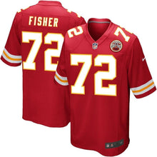 Load image into Gallery viewer, Eric Fisher Kansas City Chiefs Nike Game Jersey - Red