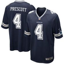 Load image into Gallery viewer, Dak Prescott Dallas Cowboys Nike Game Jersey - Navy