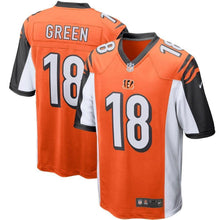 Load image into Gallery viewer, A.J. Green Cincinnati Bengals Nike Player Game Jersey - Orange