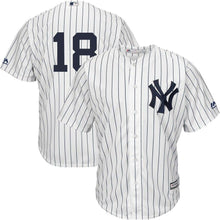 Load image into Gallery viewer, Didi Gregorius New York Yankees Majestic Home Official Cool Base Replica Player Jersey - White