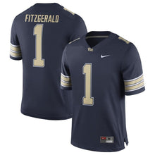 Load image into Gallery viewer, Larry Fitzgerald Pitt Panthers Nike Alumni Football Jersey - Navy