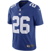 Load image into Gallery viewer, Saquon Barkley New York Giants Nike Team Color Vapor Untouchable Limited Jersey - Royal