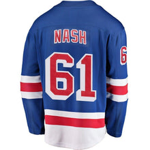 Load image into Gallery viewer, Rick Nash New York Rangers Fanatics Branded Breakaway Player Jersey - Royal