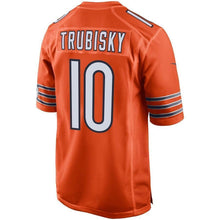 Load image into Gallery viewer, Mitchell Trubisky Chicago Bears Nike 100th Season Game Jersey - Orange