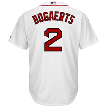 Load image into Gallery viewer, Xander Bogaerts Boston Red Sox Majestic Cool Base Player Jersey - White