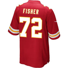 Load image into Gallery viewer, Eric Fisher Kansas City Chiefs Nike Game Jersey - Red