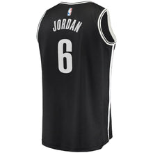 Load image into Gallery viewer, DeAndre Jordan Brooklyn Nets Fanatics Branded Fast Break Replica Jersey Black - Icon Edition