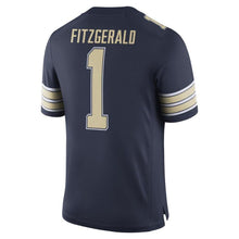 Load image into Gallery viewer, Larry Fitzgerald Pitt Panthers Nike Alumni Football Jersey - Navy