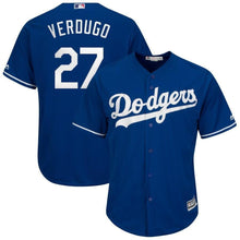 Load image into Gallery viewer, Alex Verdugo Los Angeles Dodgers Majestic Home Official Cool Base Player Jersey - Royal