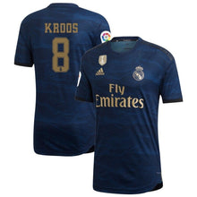 Load image into Gallery viewer, Toni Kroos Real Madrid Away Soccer Jersey 2019-20 – Blue