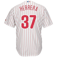 Load image into Gallery viewer, Odubel Herrera Philadelphia Phillies Majestic Home Official Cool Base Replica Player Jersey - White/Scarlet