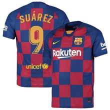 Load image into Gallery viewer, Luis Suarez Barcelona Home Soccer Jersey 2019-20 - Royal
