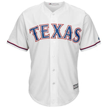 Load image into Gallery viewer, Delino DeShields Texas Rangers Majestic Cool Base Home Player Jersey - White