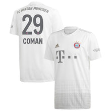 Load image into Gallery viewer, Kingsley Coman Bayern Munich Away Soccer Jersey 2019-20 – White