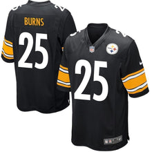 Load image into Gallery viewer, Artie Burns Pittsburgh Steelers Nike Game Jersey - Black
