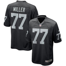 Load image into Gallery viewer, Kolton Miller Oakland Raiders Nike Game Jersey - Black