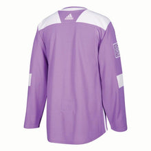 Load image into Gallery viewer, New York Rangers adidas Hockey Fights Cancer Practice Jersey - Purple