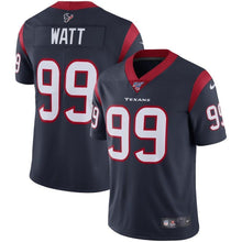 Load image into Gallery viewer, J.J. Watt Houston Texans Nike NFL 100 Vapor Limited Jersey - Navy