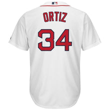 Load image into Gallery viewer, David Ortiz Boston Red Sox Majestic Home Official Cool Base Player Jersey - White