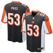 Load image into Gallery viewer, Billy Price Cincinnati Bengals Nike Game Jersey - Black