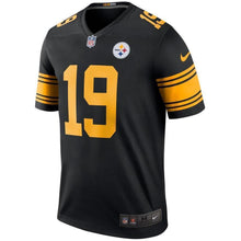 Load image into Gallery viewer, JuJu Smith-Schuster Pittsburgh Steelers Nike Color Rush Legend Player Jersey - Black