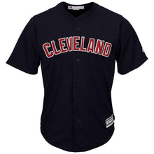 Load image into Gallery viewer, Cleveland Indians Majestic  Alternate Cool Base Replica Team Jersey - Navy