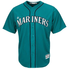 Load image into Gallery viewer, Kyle Seager Seattle Mariners Majestic Cool Base Player Jersey - Northwest Green