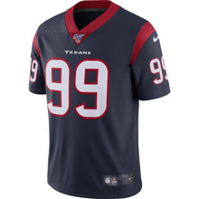 Load image into Gallery viewer, J.J. Watt Houston Texans Nike NFL 100 Vapor Limited Jersey - Navy