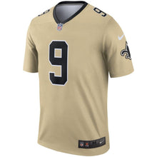 Load image into Gallery viewer, Drew Brees New Orleans Saints Nike Inverted Legend Jersey - Gold