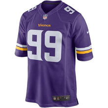 Load image into Gallery viewer, Danielle Hunter Minnesota Vikings Nike Game Jersey - Purple