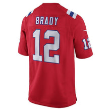Load image into Gallery viewer, Tom Brady New England Patriots Nike Super Bowl LIII Bound Game Jersey - Red