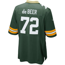 Load image into Gallery viewer, Gerhard de Beer Green Bay Packers Nike Game Jersey - Green