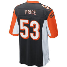 Load image into Gallery viewer, Billy Price Cincinnati Bengals Nike Game Jersey - Black