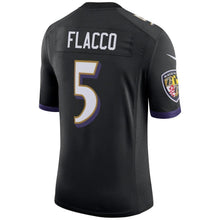 Load image into Gallery viewer, Joe Flacco Baltimore Ravens Nike Speed Machine Limited Player Jersey - Black