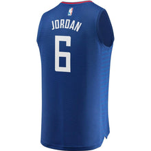 Load image into Gallery viewer, DeAndre Jordan LA Clippers Fanatics Branded Fast Break Replica Jersey Blue - Icon Edition