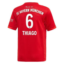 Load image into Gallery viewer, Thiago Alcântara Bayern Munich Home Soccer Jersey 2019-20 Jersey – Red