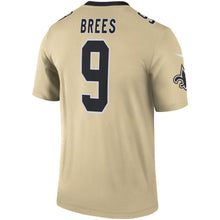 Load image into Gallery viewer, Drew Brees New Orleans Saints Nike Inverted Legend Jersey - Gold