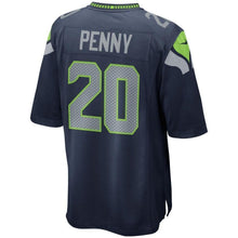 Load image into Gallery viewer, Rashaad Penny Seattle Seahawks Nike Game Jersey - Navy