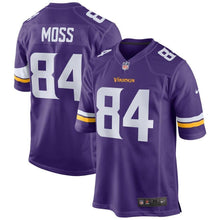 Load image into Gallery viewer, Randy Moss Minnesota Vikings Nike Retired Player Game Jersey - Purple
