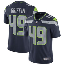 Load image into Gallery viewer, Shaquem Griffin Seattle Seahawks Nike Vapor Untouchable Limited Jersey - Navy