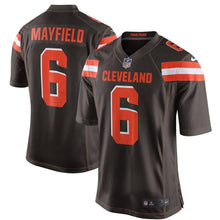 Load image into Gallery viewer, Baker Mayfield Cleveland Browns Nike Game Jersey - Brown
