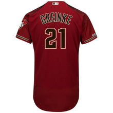 Load image into Gallery viewer, Zack Greinke Arizona Diamondbacks Majestic Alternate Collection Flex Base Player Jersey